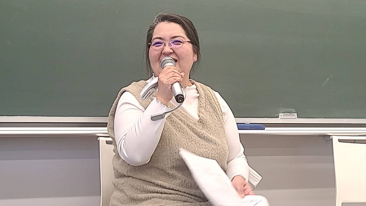 埼玉県の某大学で講義してきました②